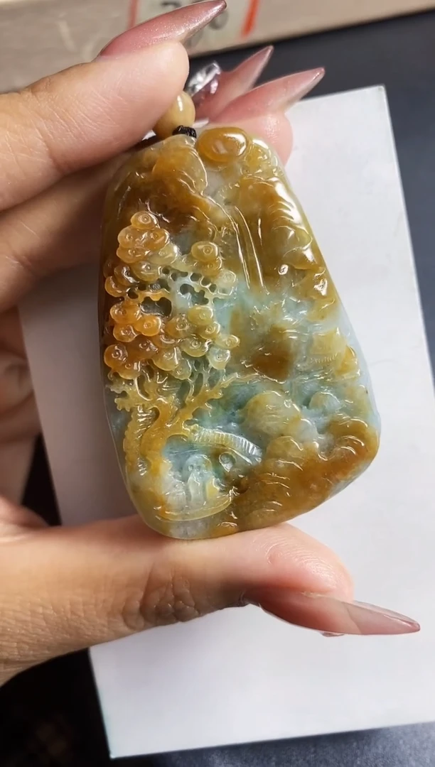 翡翠未镶嵌颈饰翡翠A货