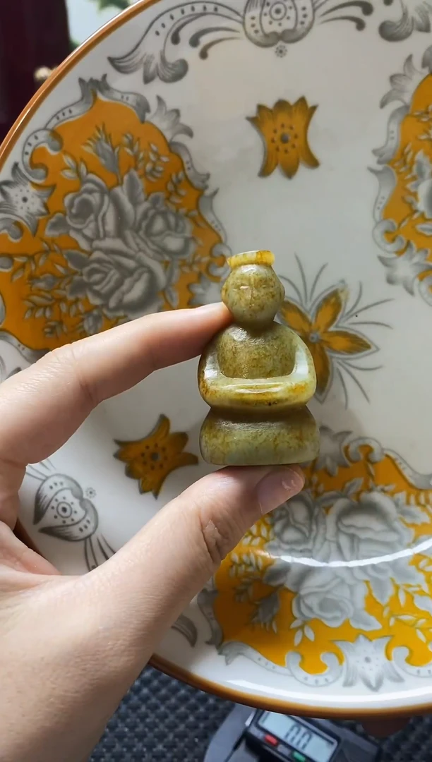 瓷片瓷片 瓷器 摆件 1个