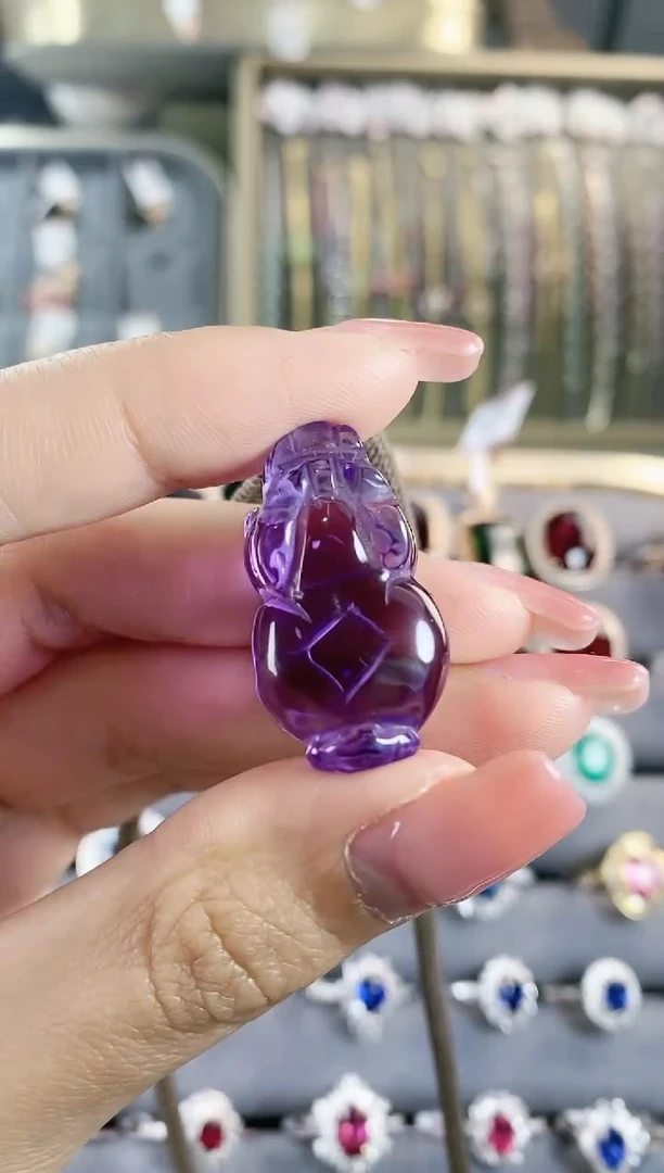 项链未镶嵌紫晶一条