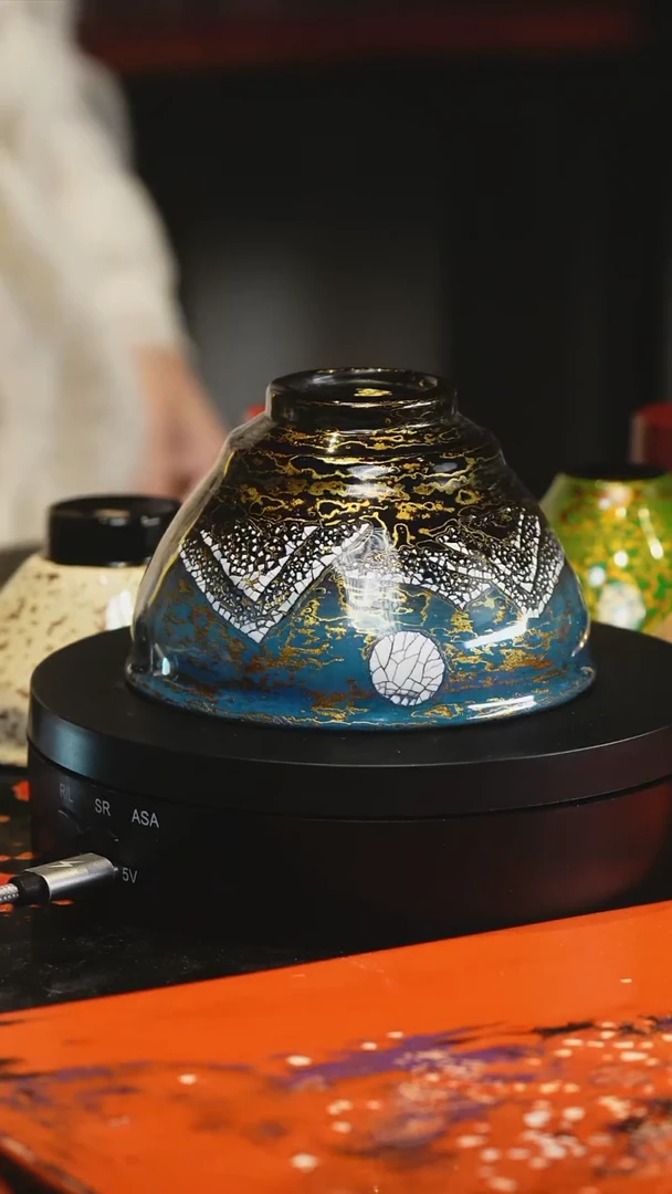 凌超老师建盏杯（大漆蛋壳工艺）