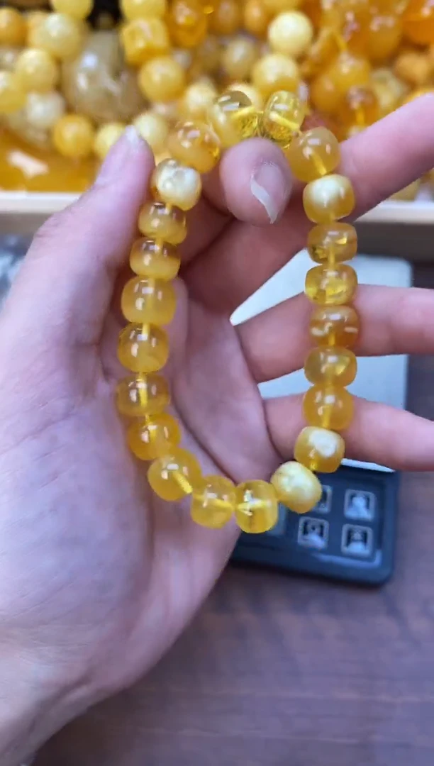 裸石琥珀未镶嵌天然琥珀蜜蜡