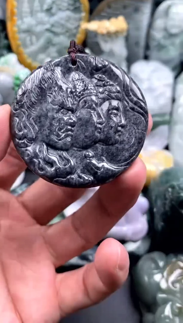 吊坠(不含链)未镶嵌翡翠1