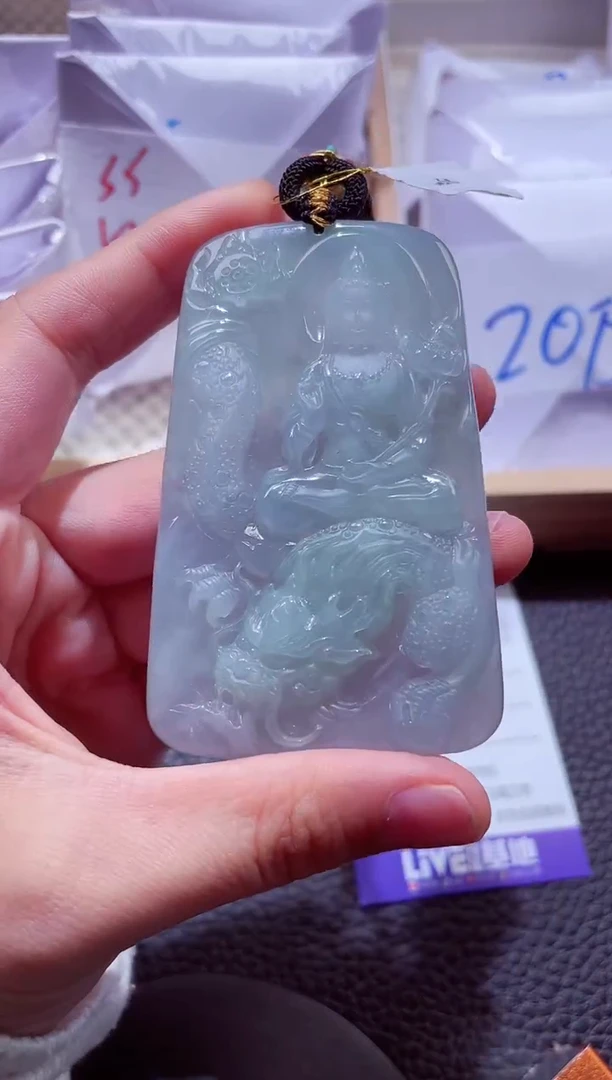 颈饰未镶嵌翡翠00000498御龙观音