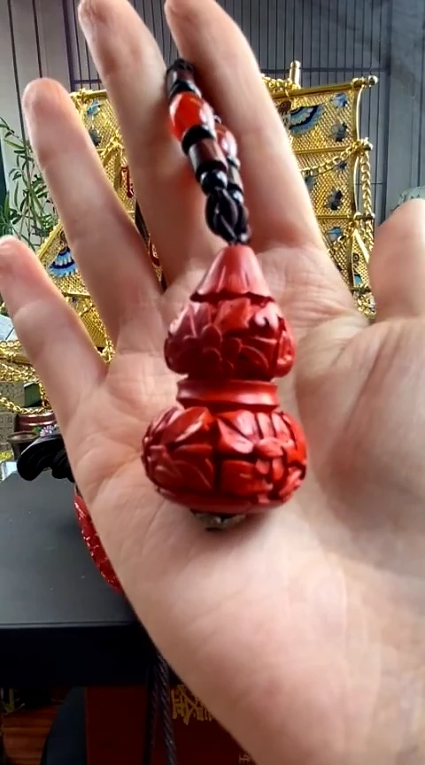 【闪购商品】非遗技艺 大漆葫芦吊坠
