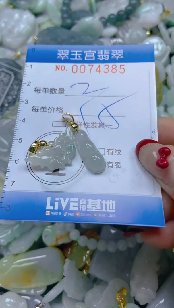 【闪购商品】翡翠颈饰未镶嵌闪购0074385