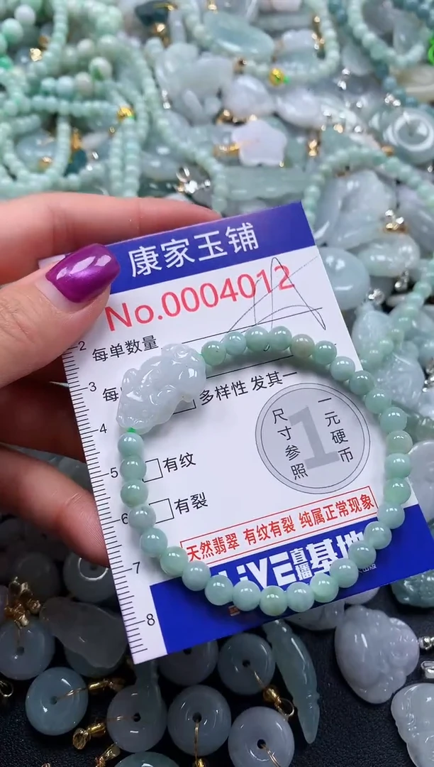 颈饰未镶嵌翡翠4012