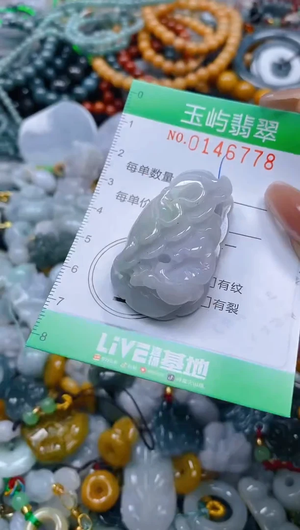 翡翠未镶嵌颈饰闪购0146778
