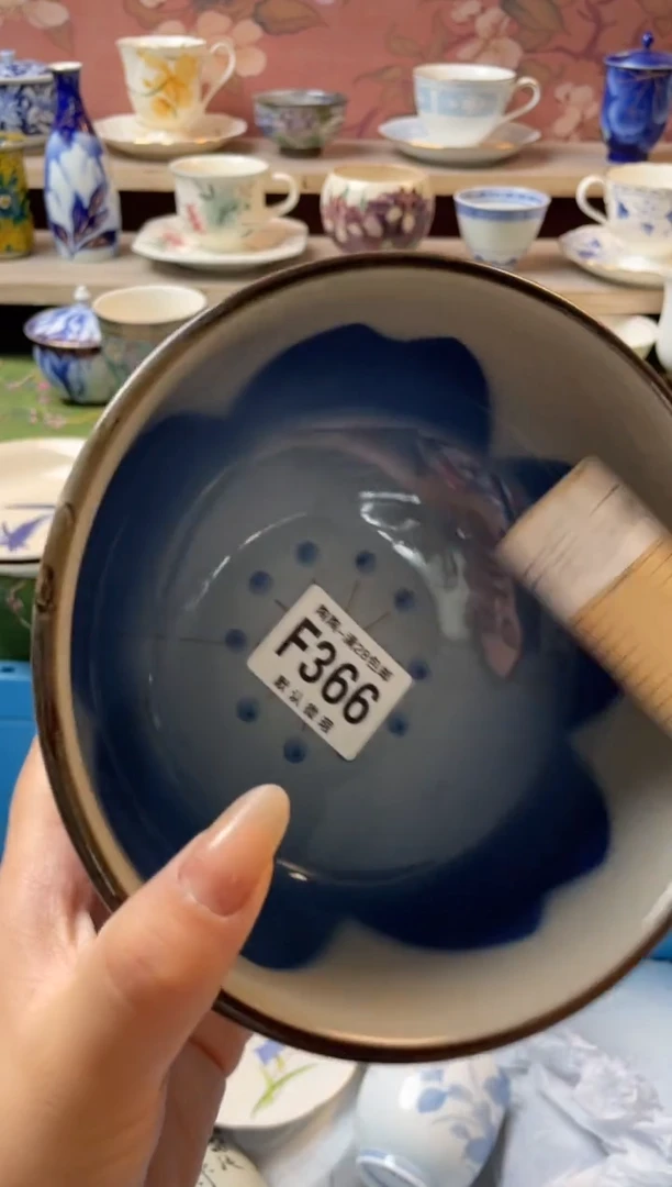 瓷片赤*堂瓷器瓷器F366