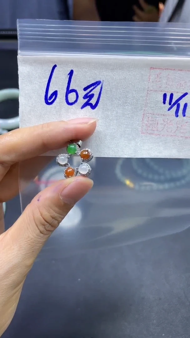 未镶嵌定制翡翠全38#66元多样性拍一发一毛货需抛光