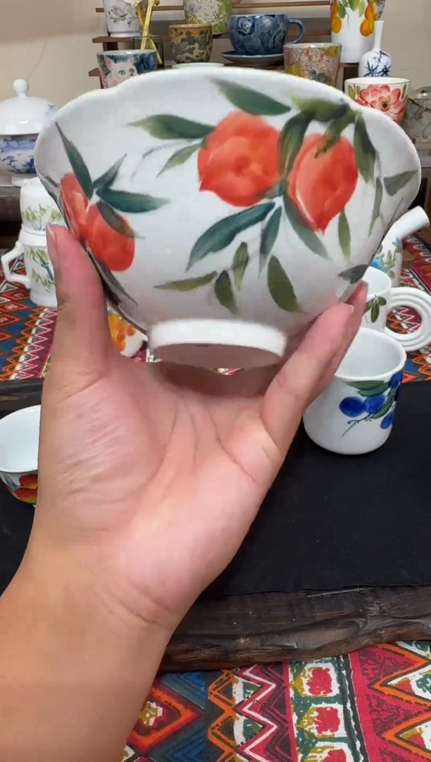摆件景德镇手绘陶瓷