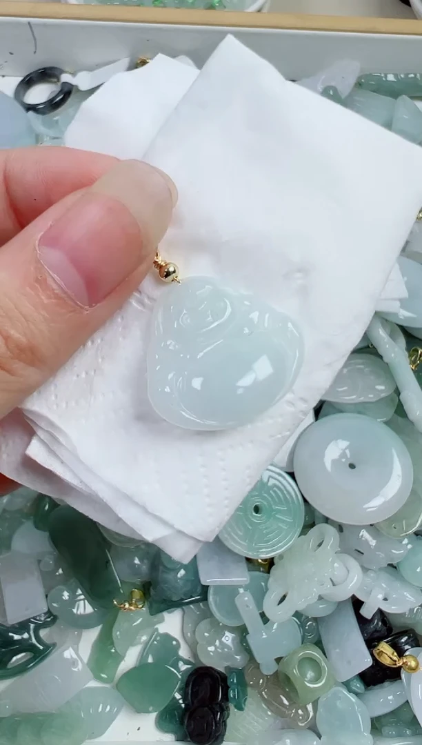 散珠翡翠176号链接，A货翡翠