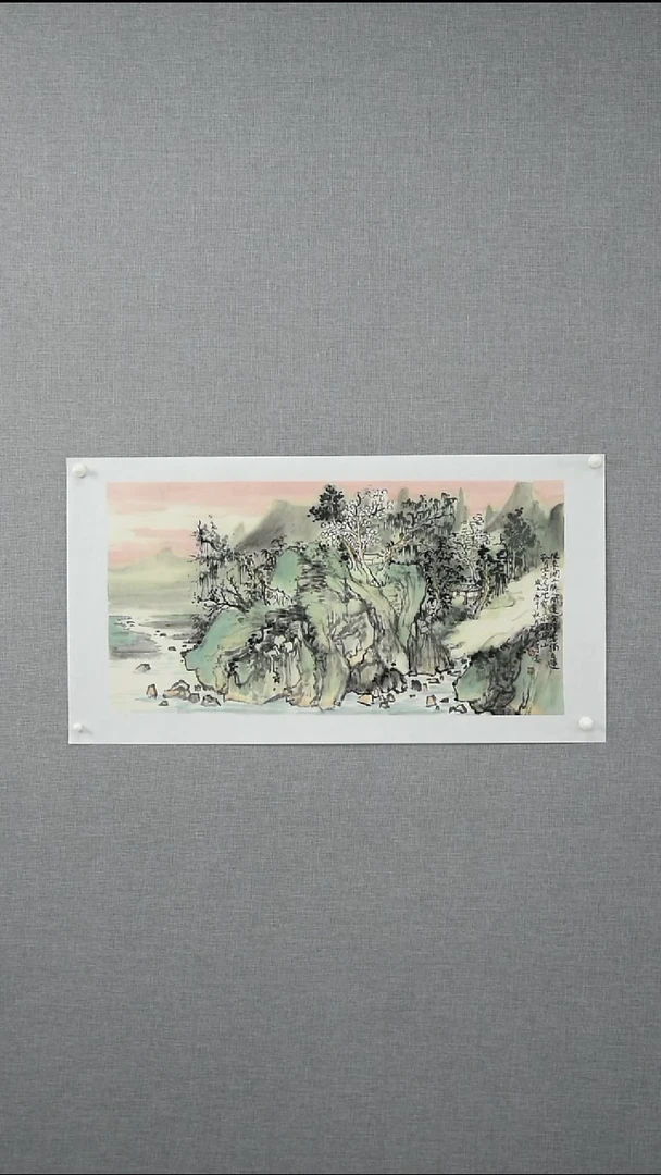 【闪购商品】绘画戴建民-山水-2平尺-01