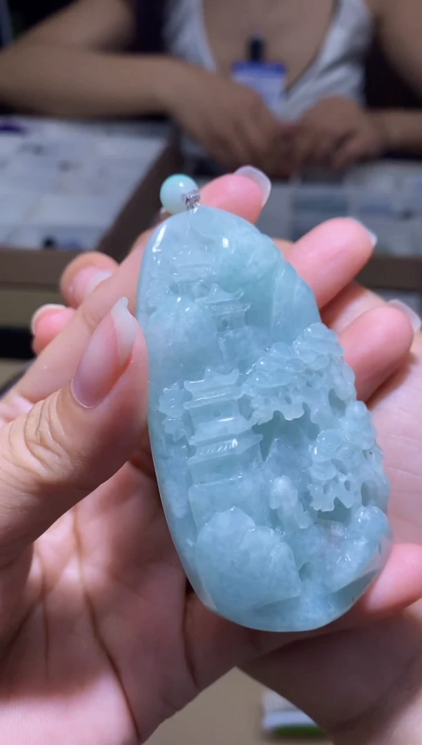 未镶嵌定制翡翠挂件