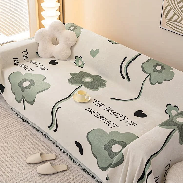 洱峰雪尼尔沙发盖布2025新款四季通用沙发巾一整张沙发套罩全盖