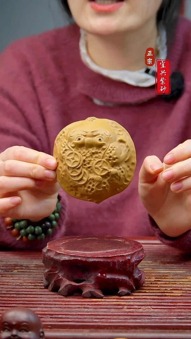 紫砂宜兴紫砂摆件