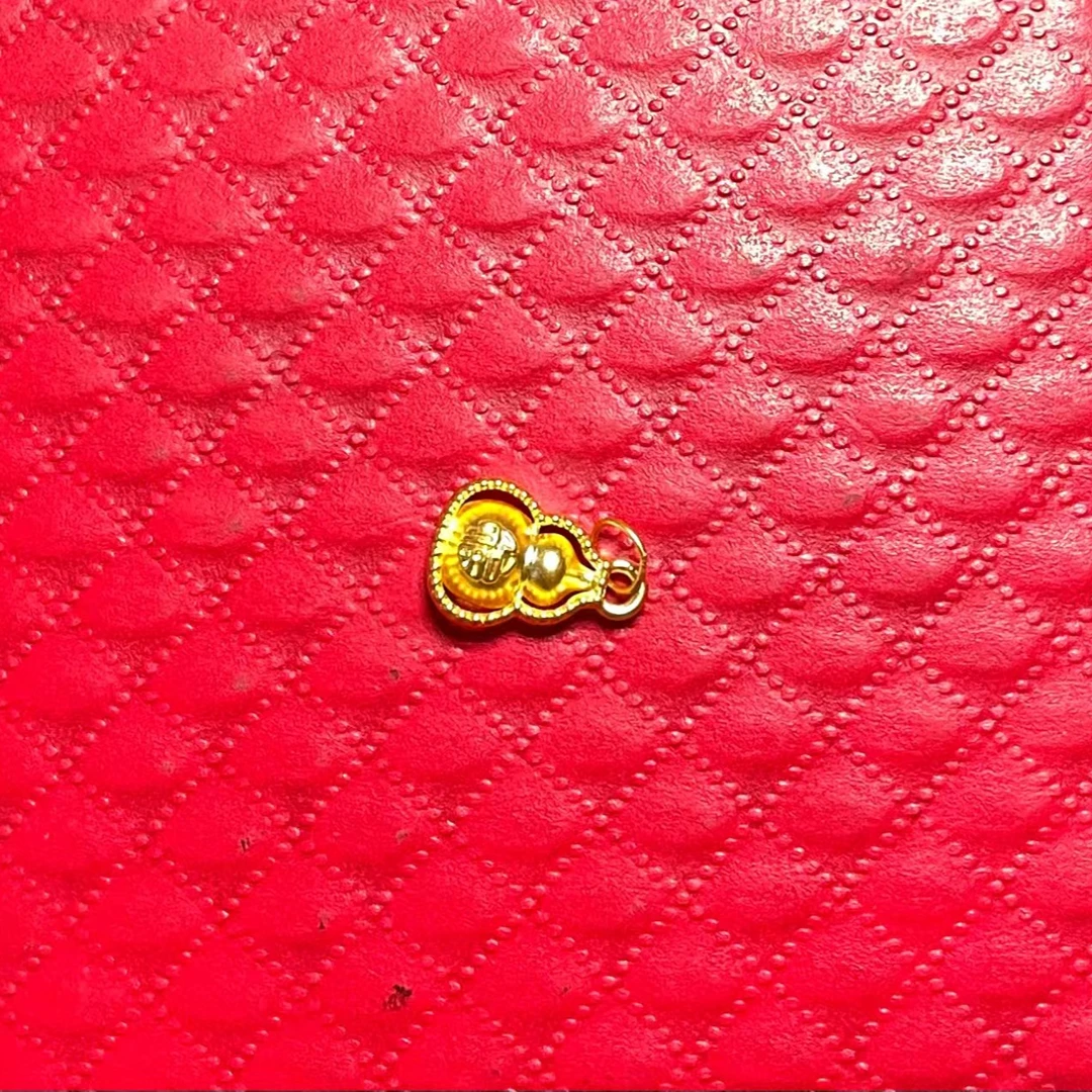 （1）足金时尚百搭福字葫芦@A120