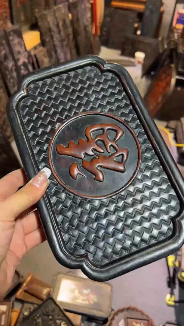 木紫檀老物件以直播间实物为准