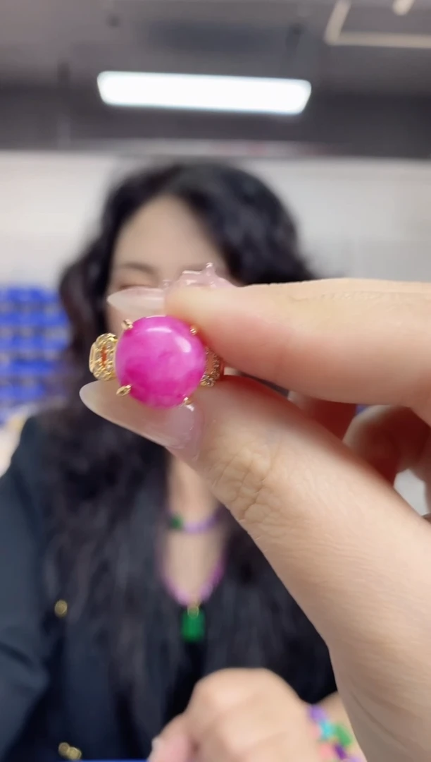 【闪购商品】苏纪石（舒俱来）未镶嵌戒指多样性发其一颜色微差