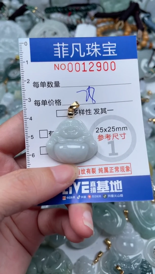 颈饰未镶嵌翡翠12900