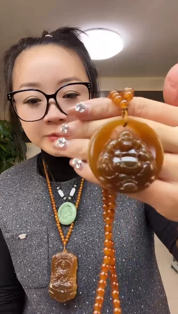老蜜糖佛公吊坠多样性随机发一