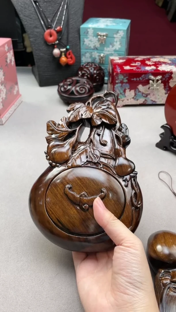 金丝*木葫芦砚台