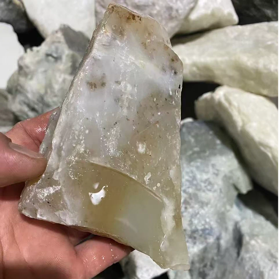 新疆和田玉且末料【定制手镯吊坠】