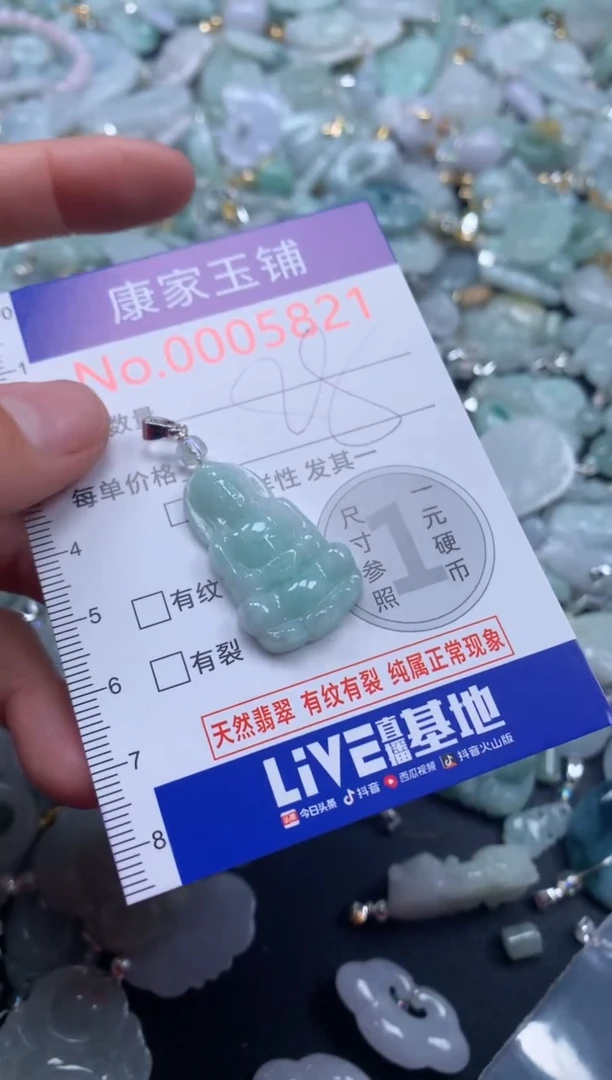 颈饰未镶嵌翡翠5821