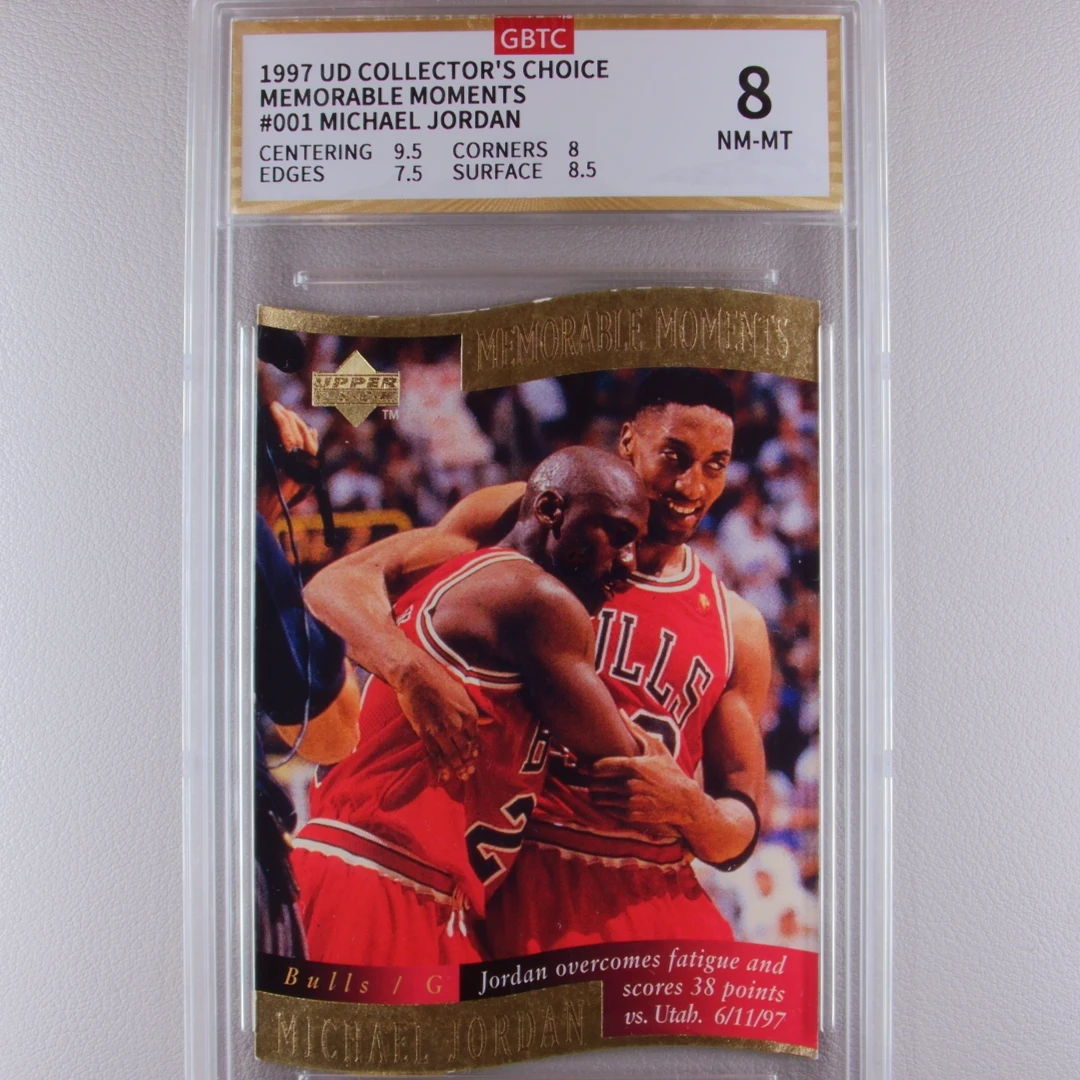 迈克尔·乔丹 10编 Collector's 帕尼尼NBA国宝手提球星卡