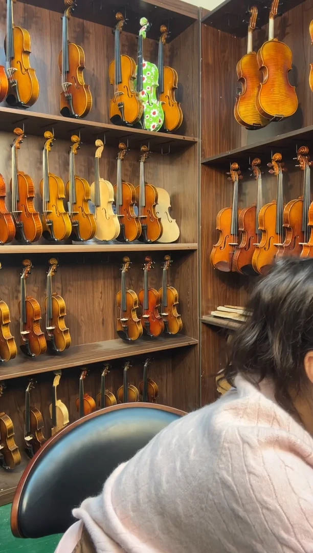 火车全手工特价小提琴