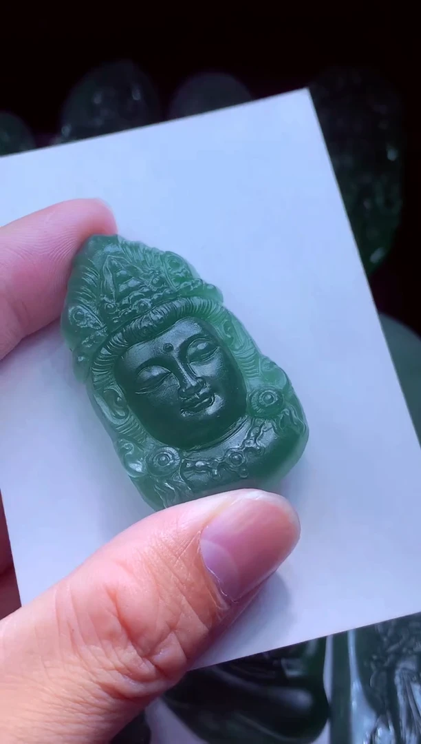 未镶嵌定制翡翠用****6天然缅甸翡翠A货毛货吊坠