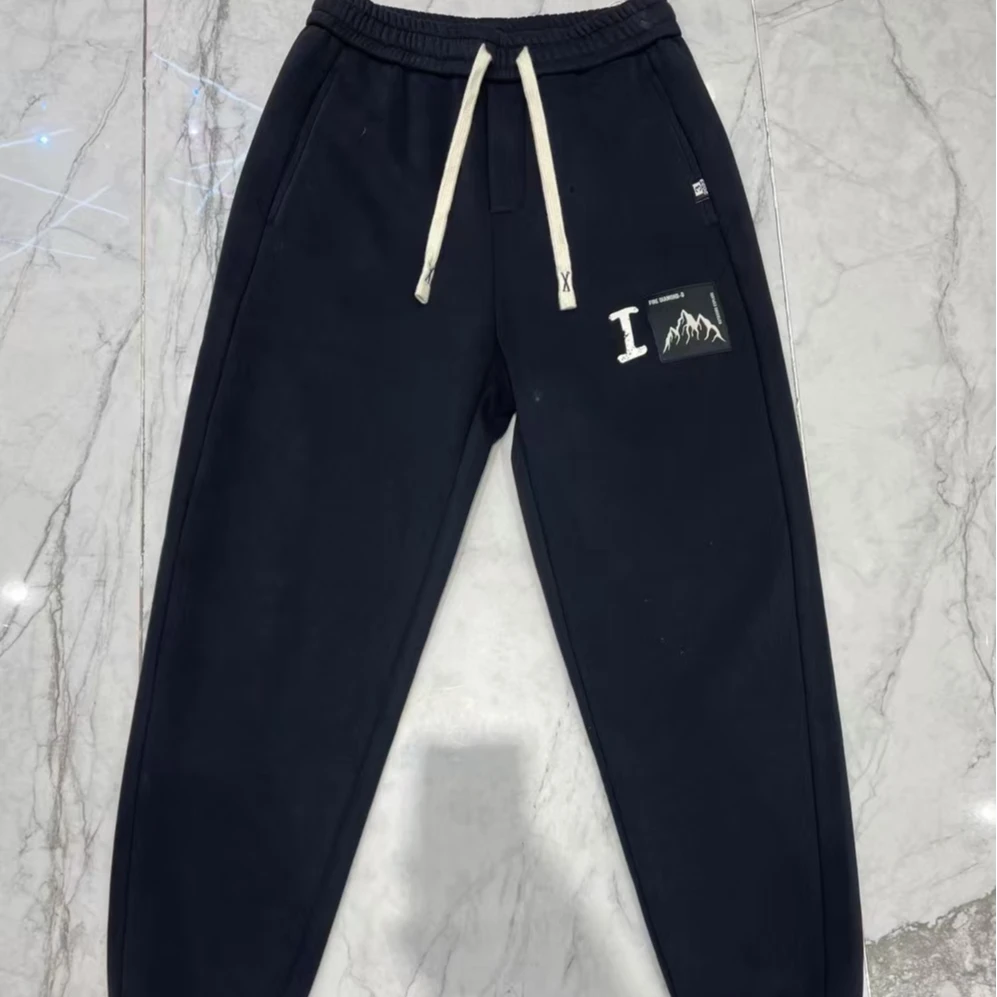 2024-冬季新品男士时尚水洗工艺加绒加厚休闲裤【6280】