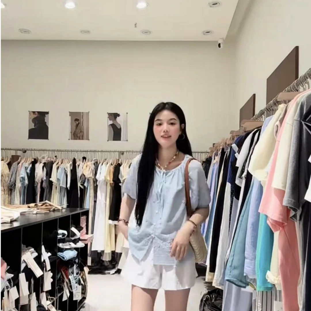 步月【BY 0321-1】花朵小衫