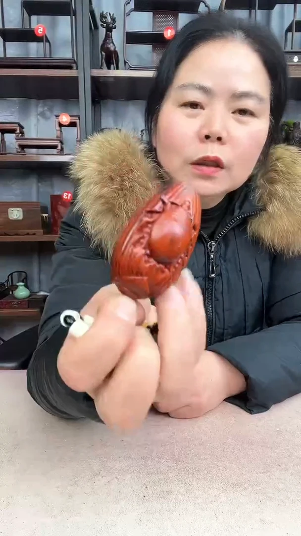【闪购商品】乌木类端景台小李红木工艺品小李红木工艺品