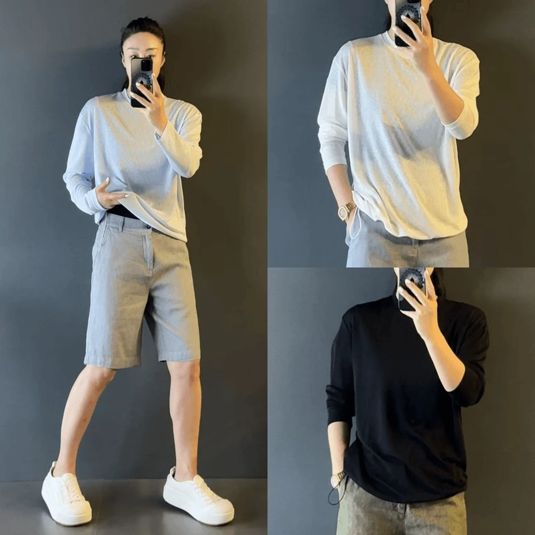 夏季薄款长袖t恤防晒衣男士韩版帅气防晒皮肤衣宽松单穿凉感透气T