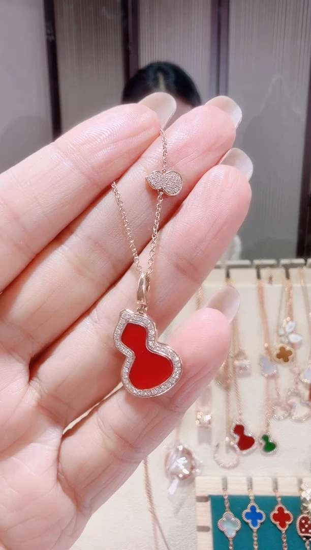 套链18K金镶嵌钻石套链