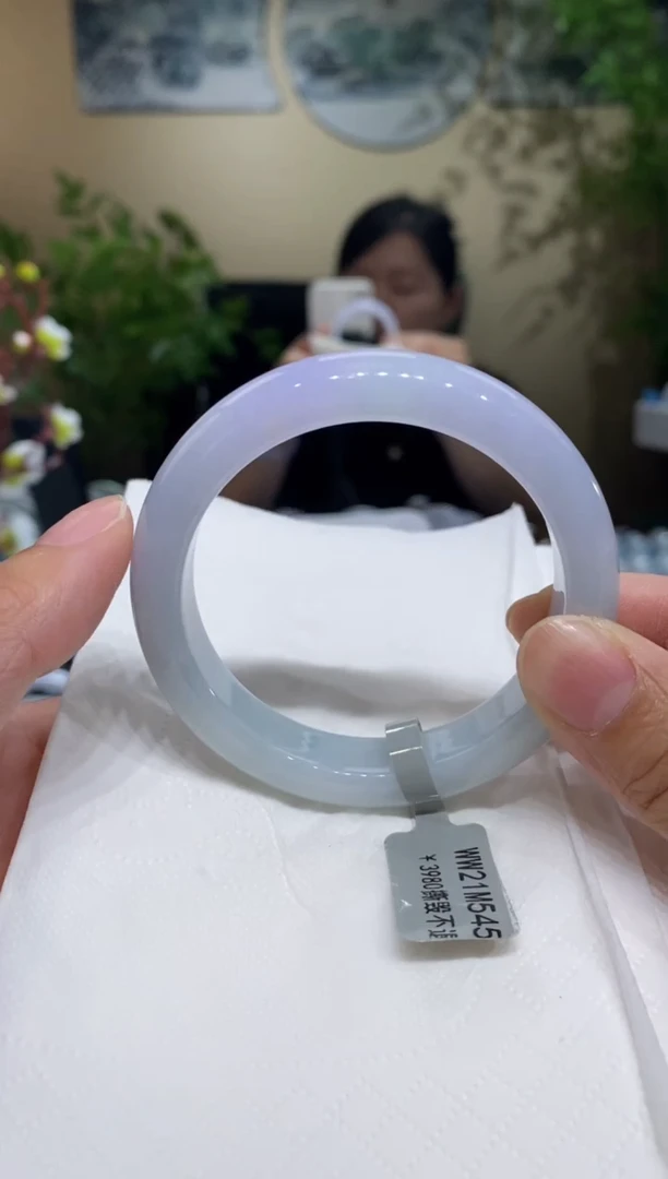 翡翠手镯未镶嵌圈口53-54