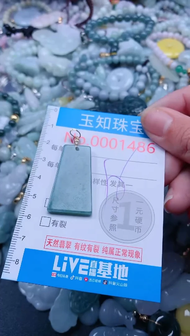 【闪购商品】翡翠吊坠(不含链)未镶嵌1486