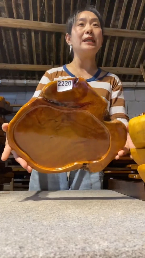 实木茶盘 一物一拍（不含配件）