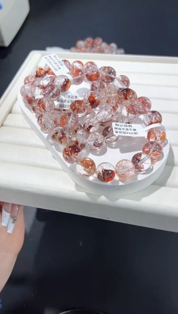 未镶嵌手串水晶80a多样性发其一【1条】默认微瑕14mm