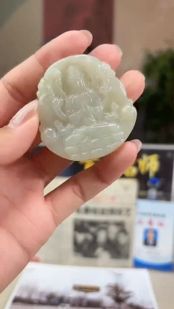 和田玉未镶嵌挂件多样性发货拍一发一