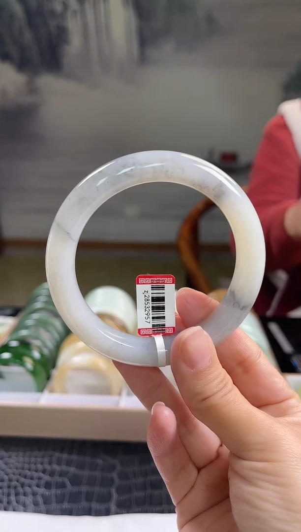 未镶嵌手镯和田玉60+圈口2957