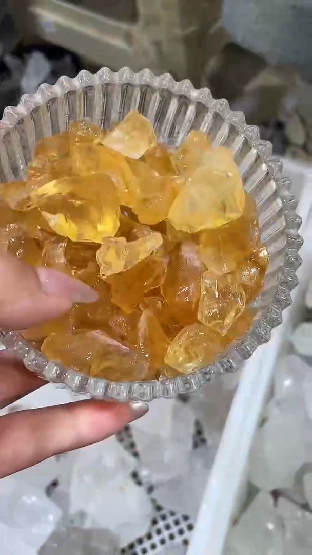 未镶嵌珠宝半成品水晶黄水晶15g
