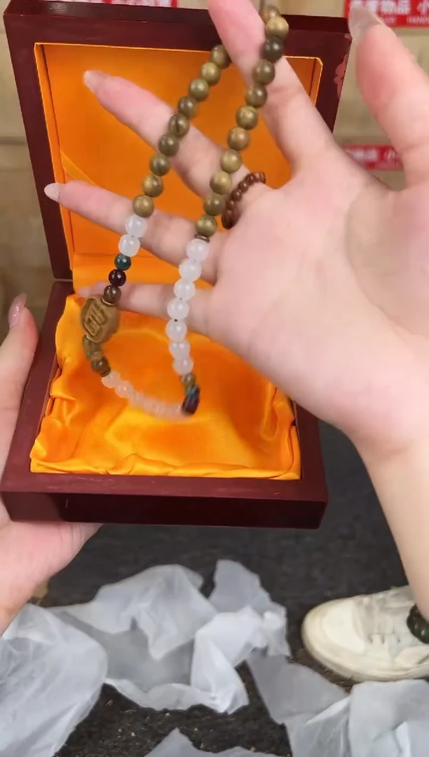万家文玩阁绿檀商品链接@@YS947
