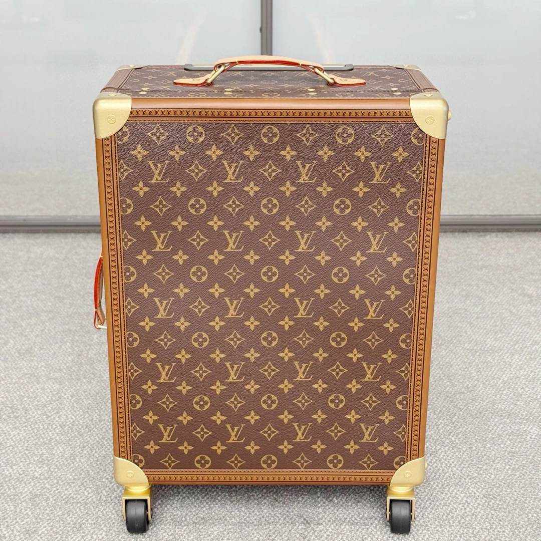 99新 LouisVuitton/路易威登 老佛爷 硬箱拉杆箱行李登机箱