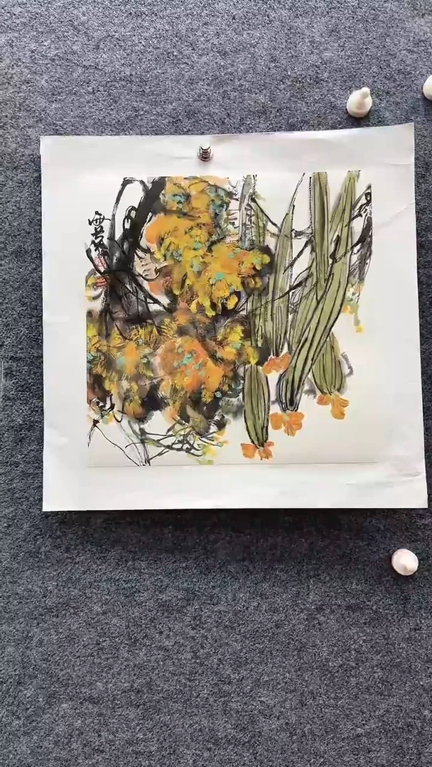 国画赵海英/国画/花鸟。