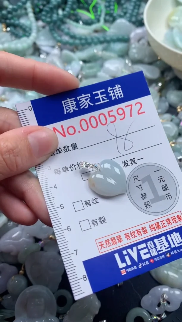 颈饰未镶嵌翡翠5972