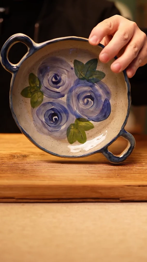 【闪购商品】@@陶园瓷舍@@纯手工手绘@高温釉下彩