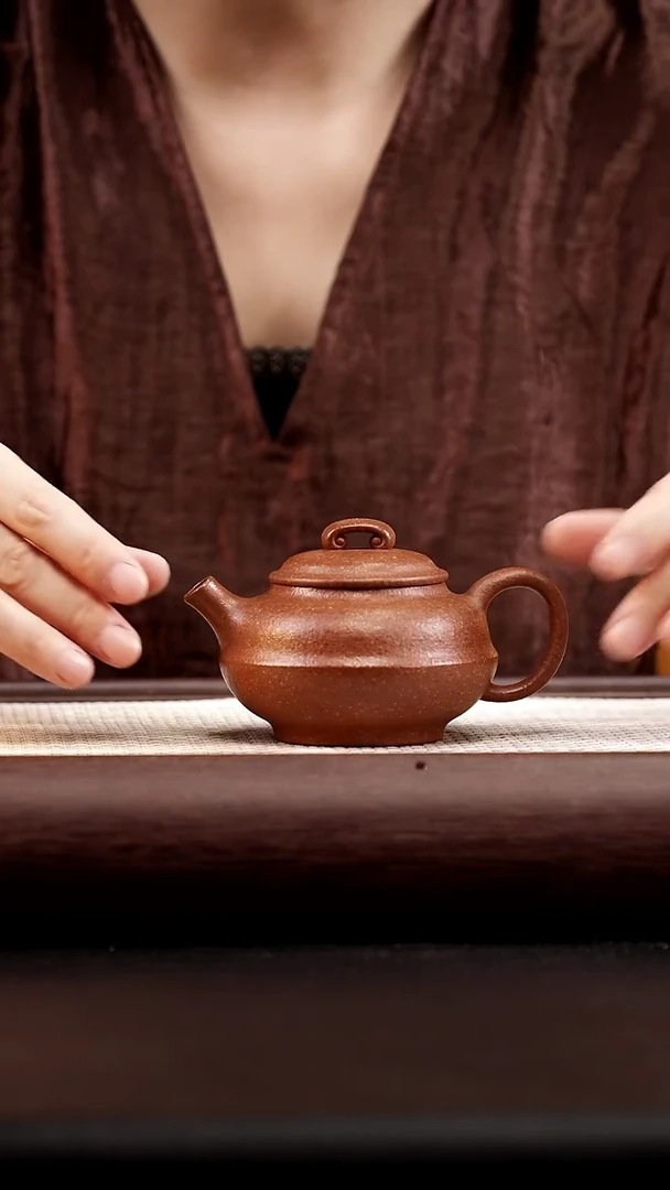 茶壶紫砂五彩段释缘