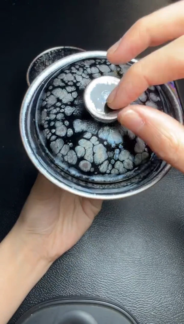 茶盏建盏故事肖艳盖碗80