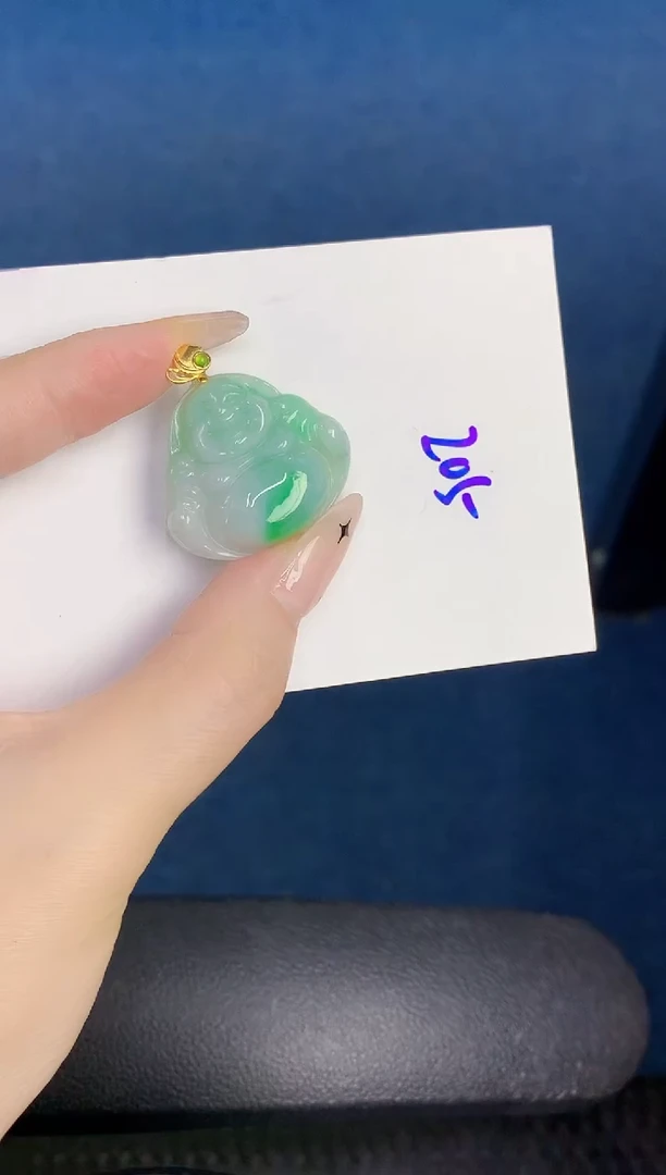 颈饰未镶嵌翡翠缅甸天然翡翠A货